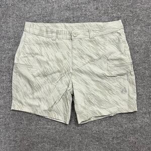 Eddie Bauer First Ascent Women's Cargo Utility Shorts Size 12 Nylon Stretch